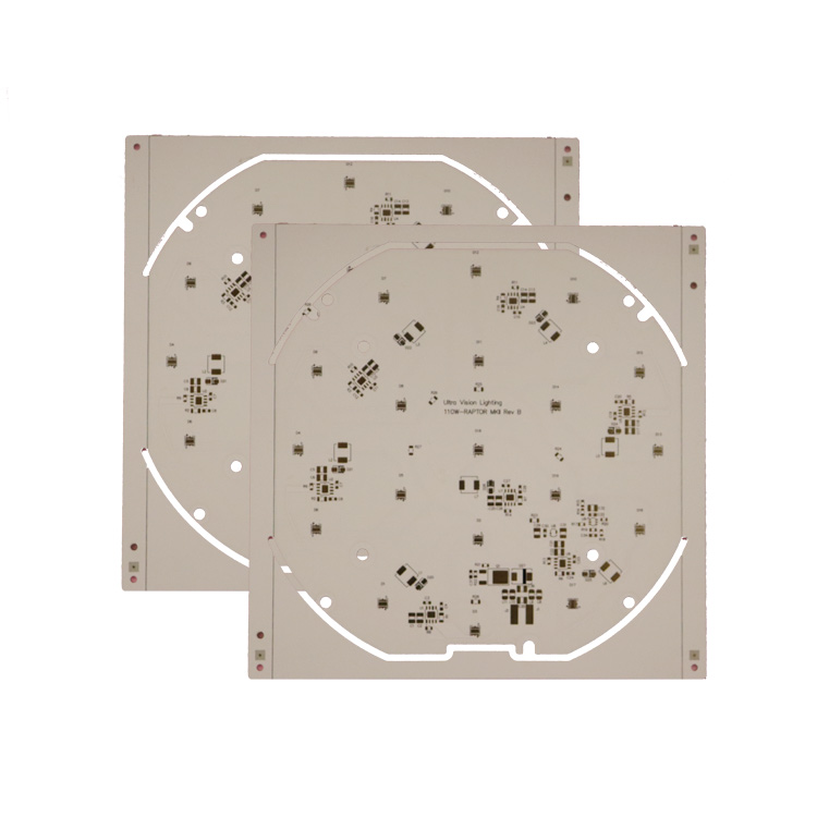 Aluminum base plate for bulb lamp